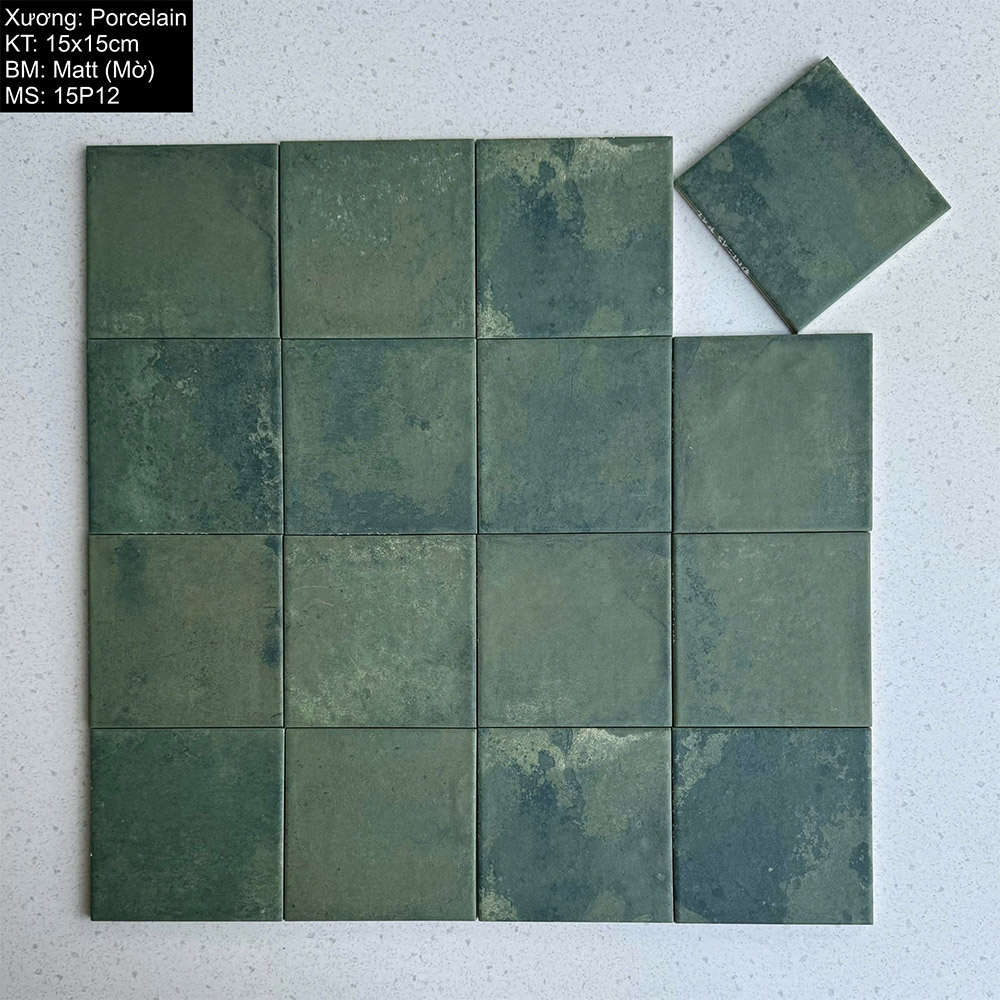 Gạch giả cổ 15x15 cm 15p12